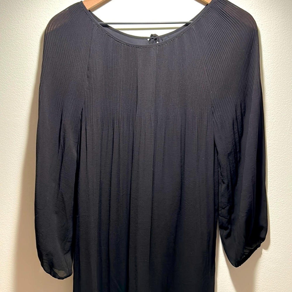 Max studio black dress medium